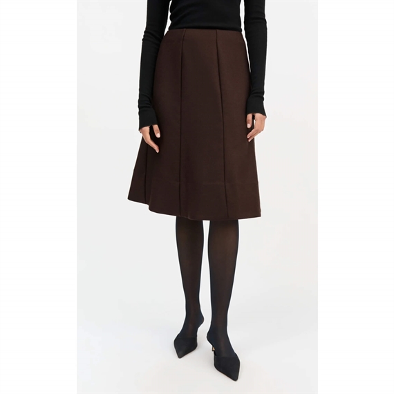 Skall Studio Eva Nederdel, Dark Brown 